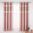 Sequin Cluster Lined Eyelet Curtains-41429016-26881756