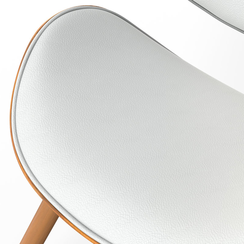 Chaise d'appoint Marana, Blanc