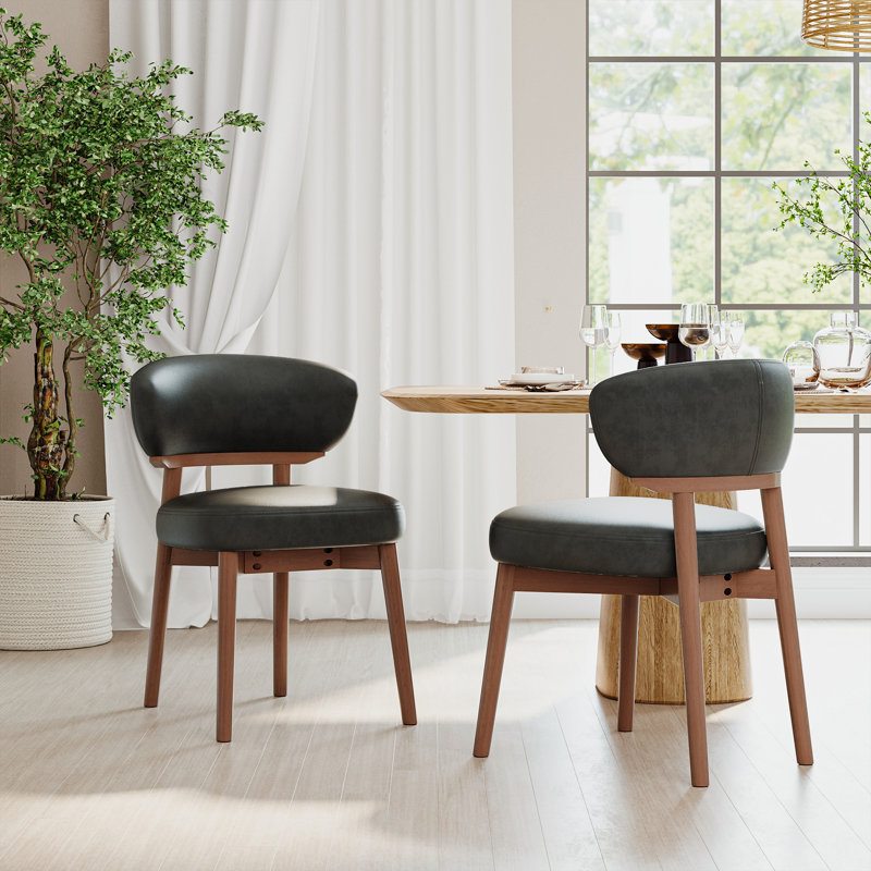 Chaise d'appoint Cleona, Noir