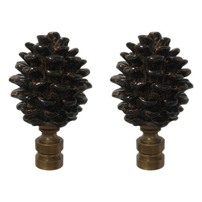 Pine Cone Lamp Finial