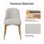 Modern Linen Fabric Upholstered Dining Chairs with Wood Legs-986197947-990078363-994512072