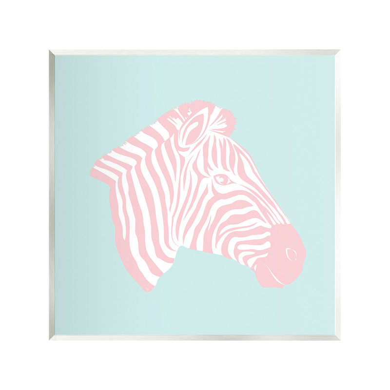 «Pastel Zebra Portrait» par Martina Pavlova