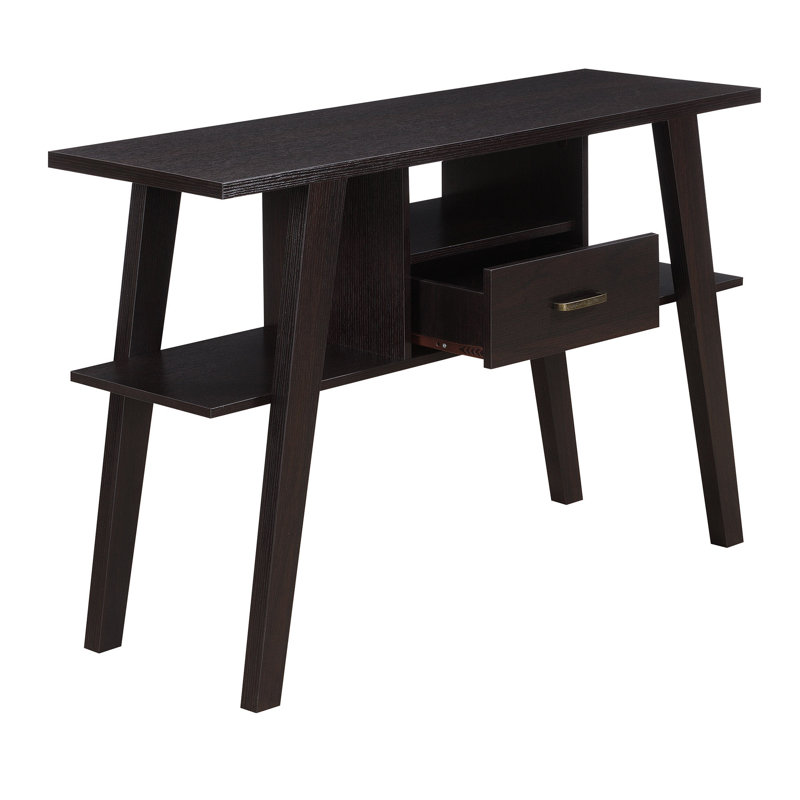 Sarh 47.25'' Console Table, Espresso, 30" H x 47.25" W x 15.5" D