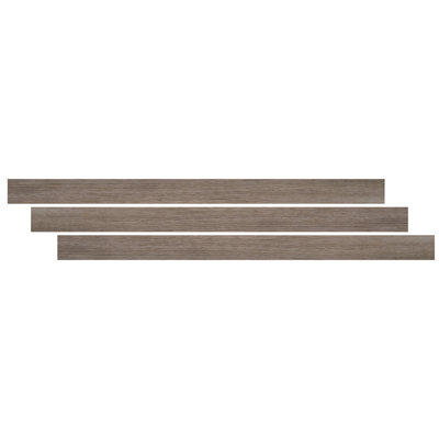 0.26 In. Thick X 1.75 In. Wide X 94 In. Length Luxury Vinyl End Cap Molding