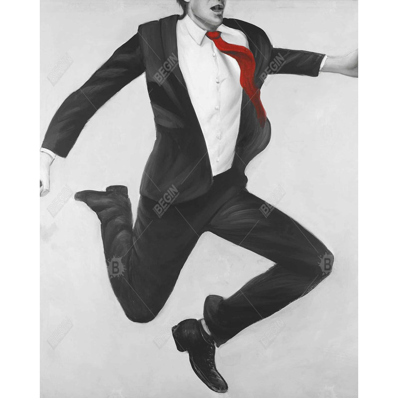 «Happy Classic Man», reproduction sur toile