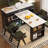 American-style Simple Solid Wood Dining Table