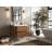 Sonoma Floating Teak 30'' Single Bathroom Vanity with Quartz Top-101178528