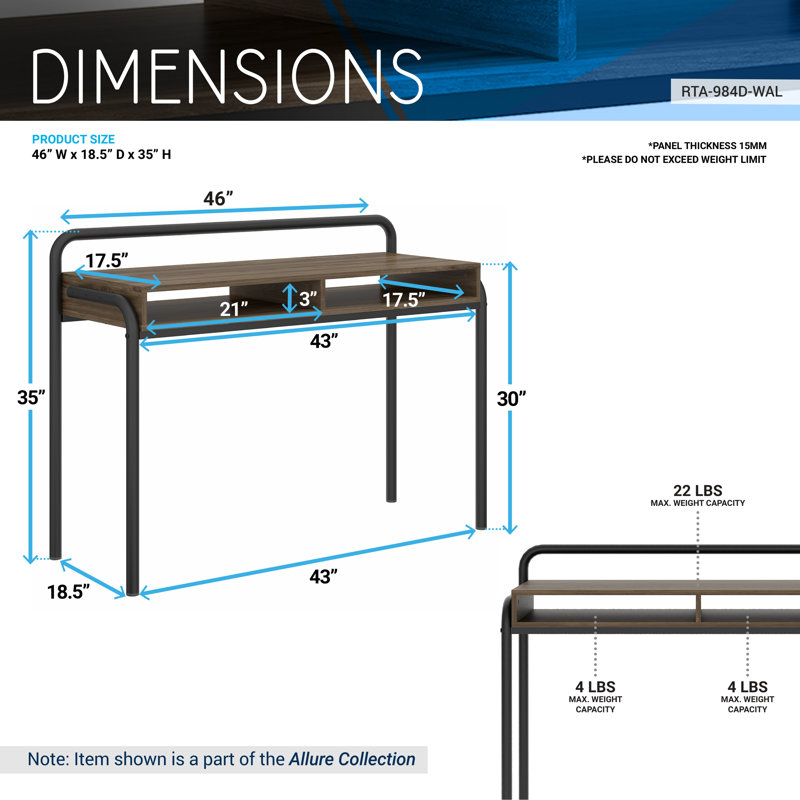 Bureau d'écriture Modern Modern