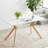 Reynna Rectangular with Iron Base Dining Table