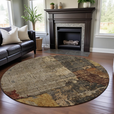 Premium Machine Washable Jessie AMF1201 Abstract Rug
