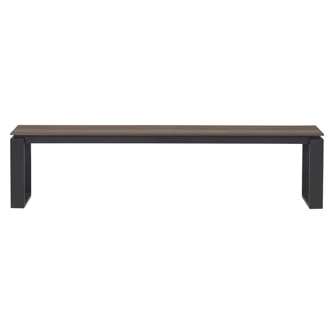 Kellen Powder Coated Aluminium Garden Bench