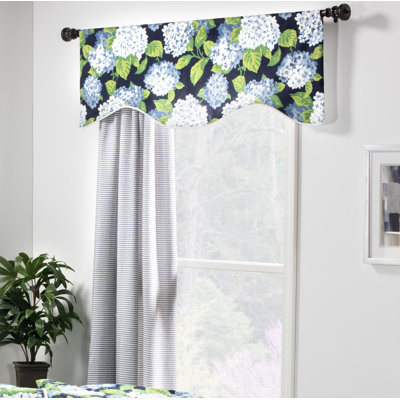 Bittinger Cotton Floral Shower Curtain