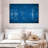 Airplane Blueprint Canvas Print-92519481