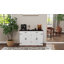 Buffet 55 "avec 4 portes de grange Farmhouse