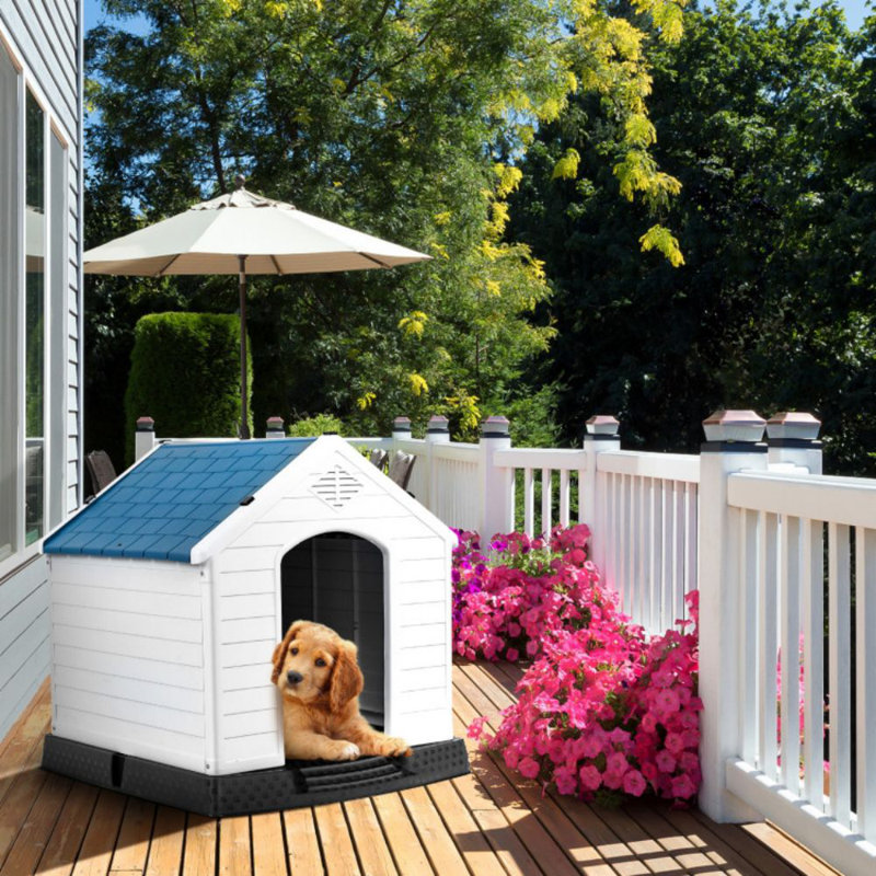 Niche pour chien Carlette, H 33 po x l 30,50 po x P 33,5 po