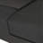 Black 3 Seater With Aluminum Frame And Protected Cushions Couch Stable Water- Upholstery,