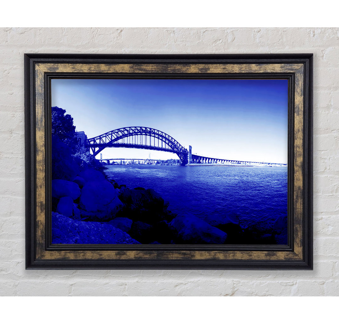 Sydney Harbour Bridge Atemberaubender Blues - Druck