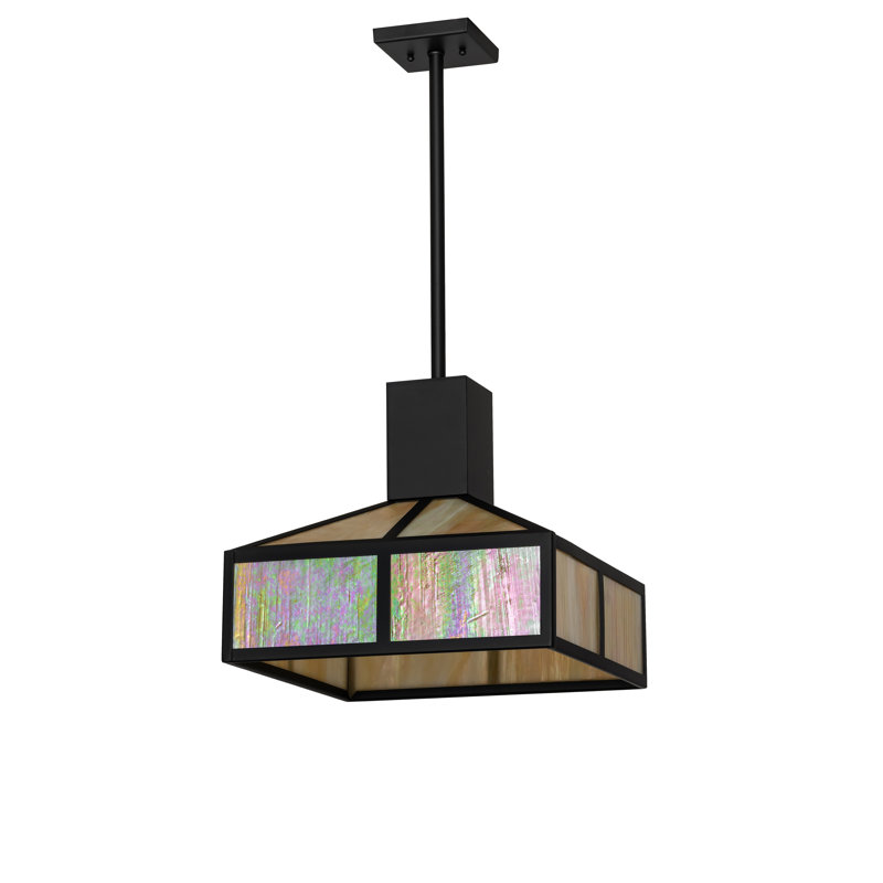 16" Square Mission Prime Pendant