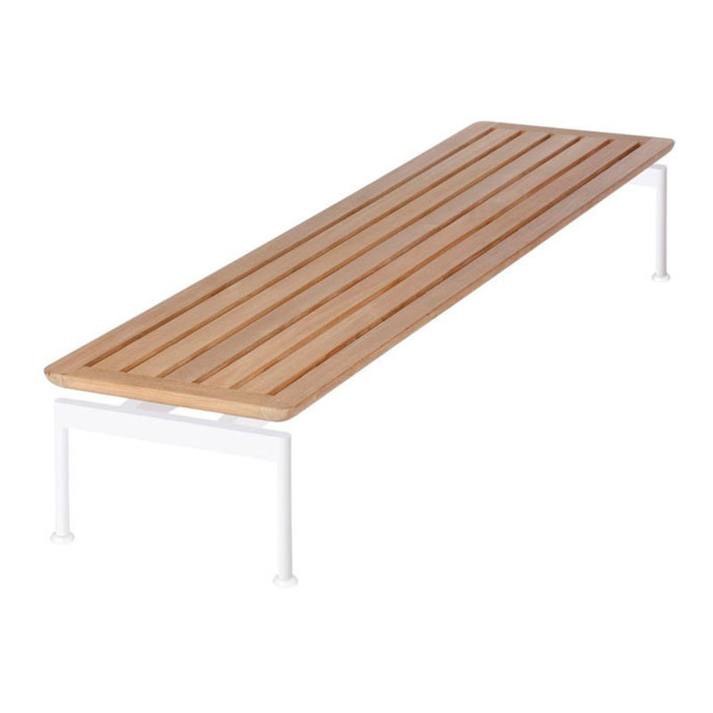 Layout Narrow Coffee Table, Arctic White