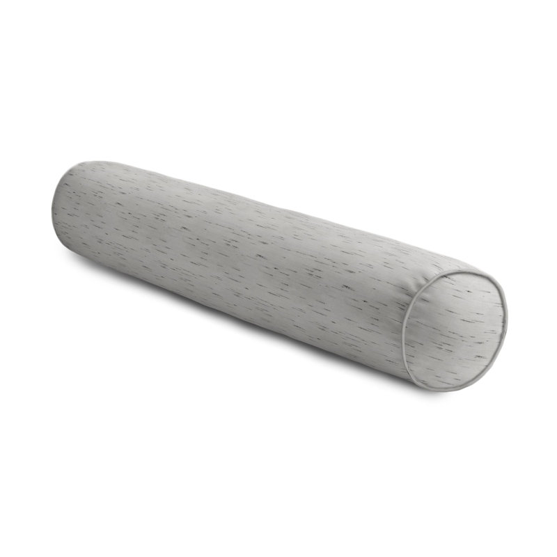 Frequency Bolster Indoor/Outdoor Pillow Cover & Insert, Parchment, 9" x 48"