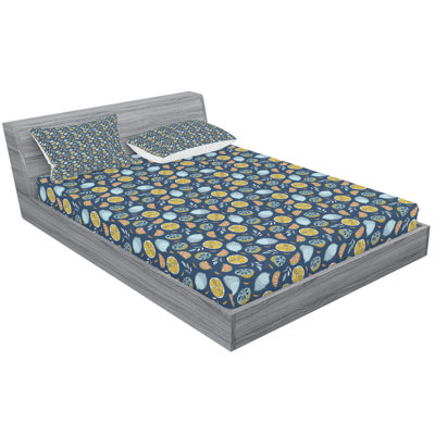 Fruits Microfiber Sheet Set