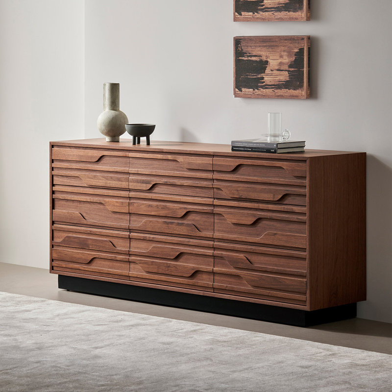 Buffet de style français simple, H 31,5 po x l 70,9 po x P 17,7 po