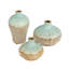 Ensemble de 3 vases de table Jan