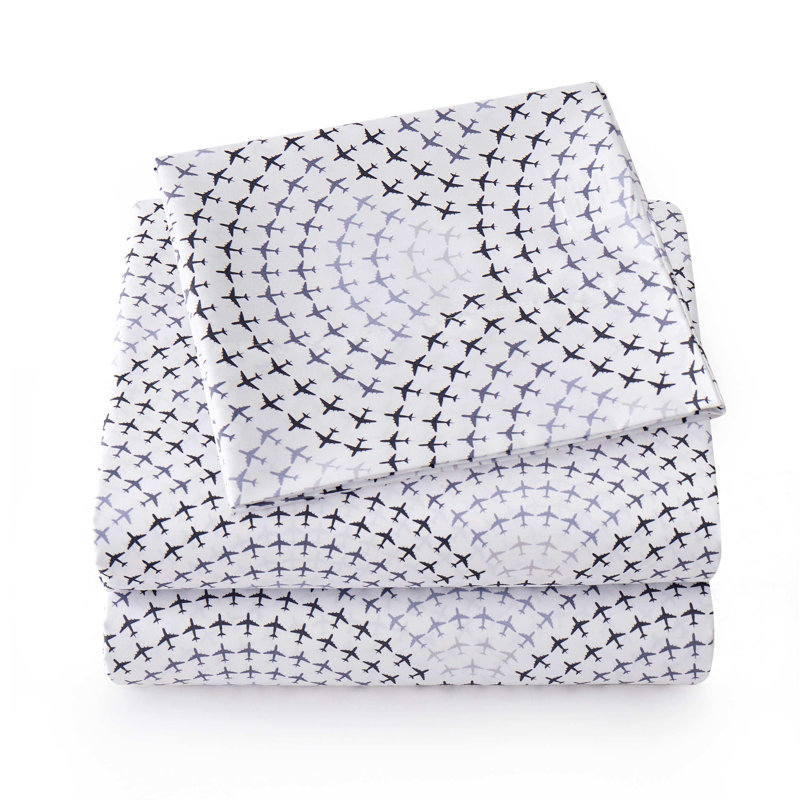 Draps en microfibre classiques pour enfants, Double, Avions