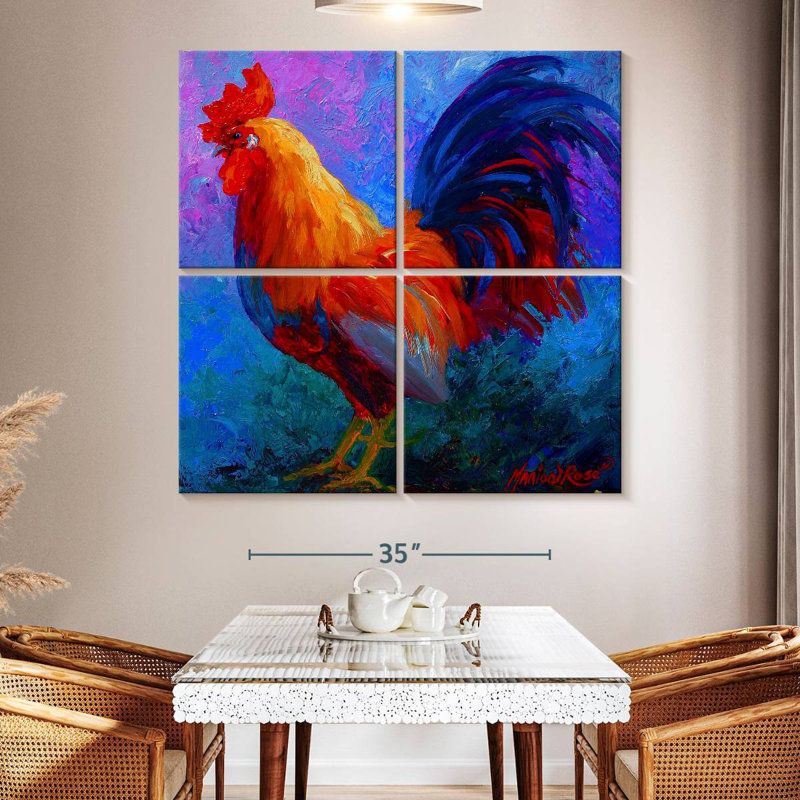 Brampt Rooster Bob, H 50 po x l 50 po