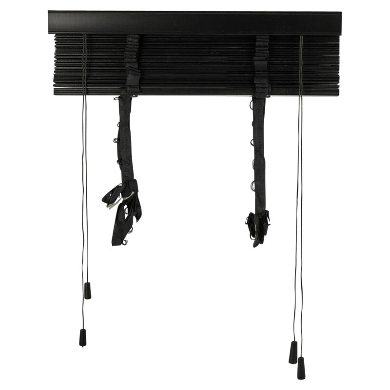 Blackout Roll-Up Shade, 160 cm L x 60 cm W, Black