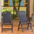 Ensemble de 2 chaises de patio pliables en tissu Inbox Zero Brandsville