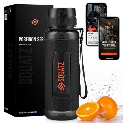SereneLife 37oz. Water Bottle with Fruit Infuser