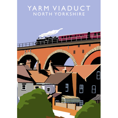 'Yarm Viaduct' by Richard O'Neil - Print