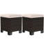 Ensemble de 2 cubes de repose-pieds d'extérieur-631639024