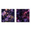 Faison - Ensemble de 2 collages floraux carrés-101847635-101847629