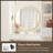 Fantina Round 3 Color Adjustable LED Metal Framed Wall Mirror with Anti-fog-1712176067-1724813367