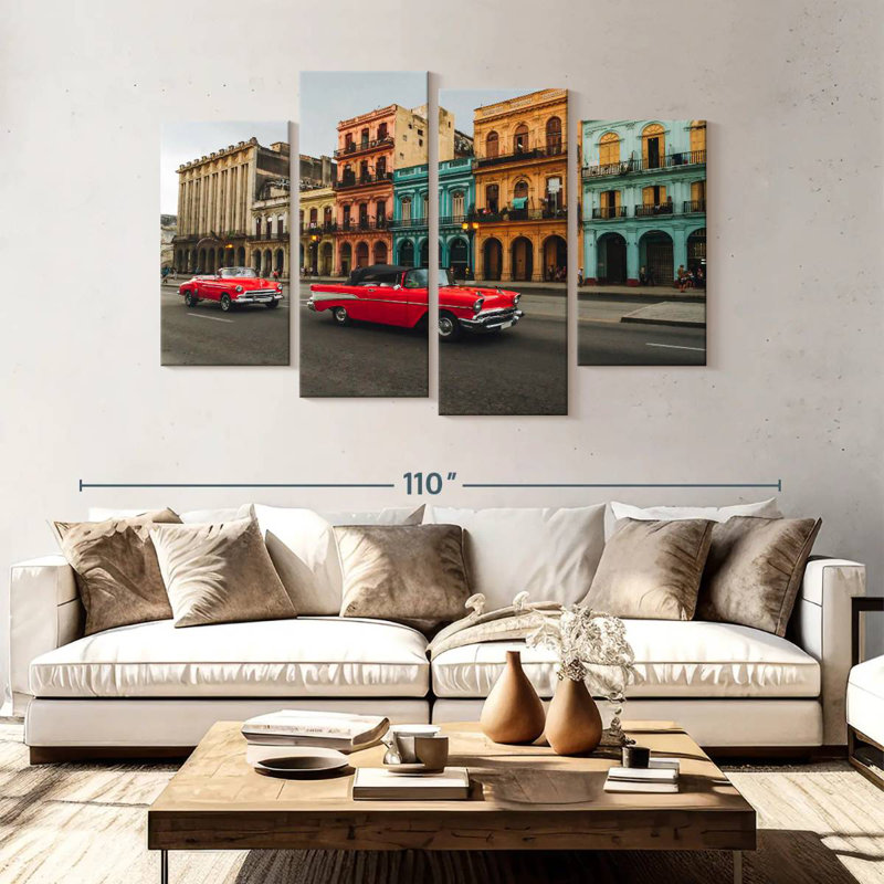Mehar Cuban Road Cars, H 54 po x l 84 po