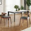 Chaises de salle à manger en tissage-150930404-150930406