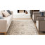 Tapis gris à motif floral Margarida-1256645214