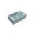 BOCCHI Milano 9.06'' Fireclay Rectangular Bathroom Sink-90559063
