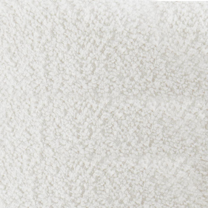Arve Set of 2 White Boucle Dining Chairs