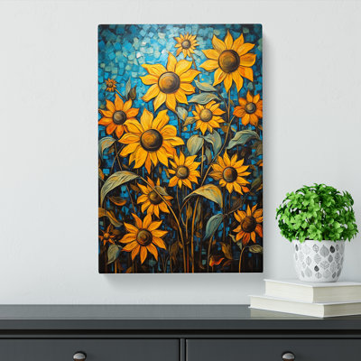 Sunflower Expressionism No.2 - No Frame Print
