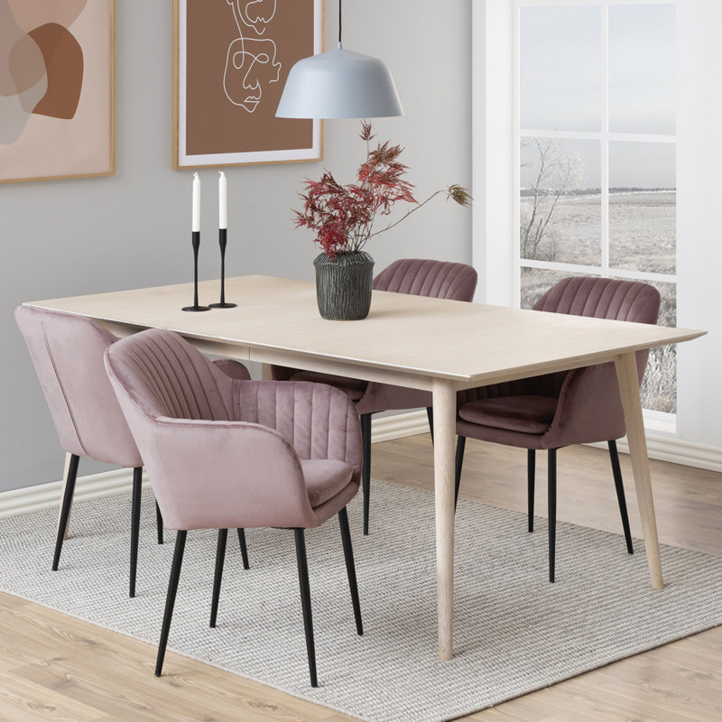 Saster 101.6 cm H Tufted Upholstered Velvet Armchair, Pastel Pink
