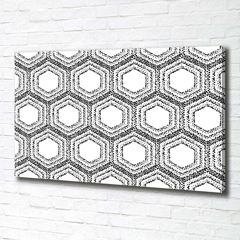 Geometric Background - Wrapped Canvas Print