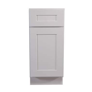  Design House Brookings 18-Inch Drawer Base Cabinet, White  Shaker, 3 Drawers : Home & Kitchen