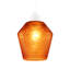 17 cm H Novelty Glass Pendant Shade ( No Direct Attachment Method ) in Orange