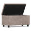 Banc repose-pieds avec rangement caché Cosmopolitan-1887797779