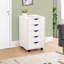 Jamariona 15.7'' Wide 5 - Drawer Storage Cabinet, cabinet for office storage, 5 drawers for office storage-385659281