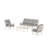 Oxford 4-Piece Deep Seating Set with Sofa-127791900-88752636