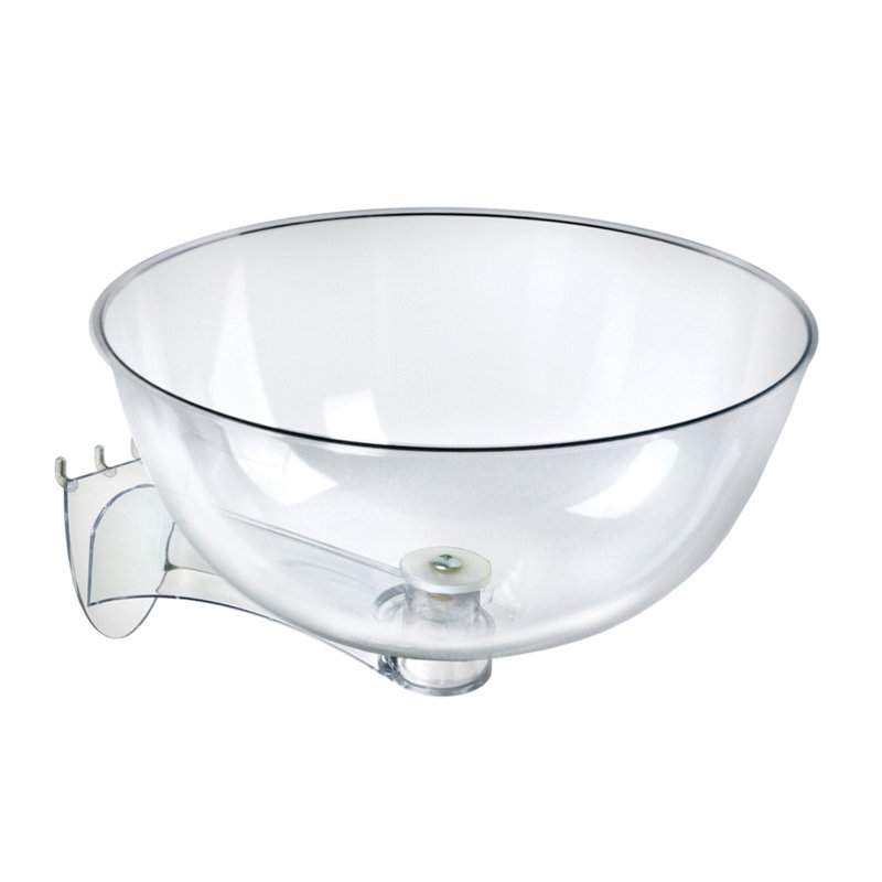 16" Bowl Display for Pegboard/Slatwall, 16"